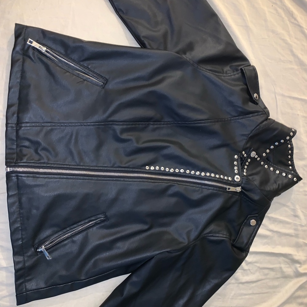 Leather jacket